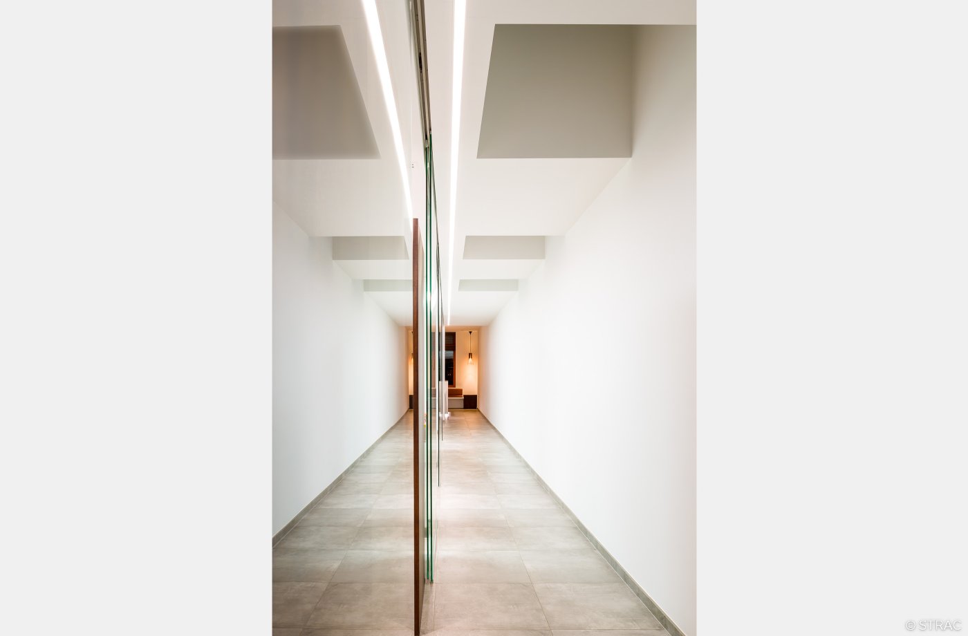 Grote gang egaal geschilderd