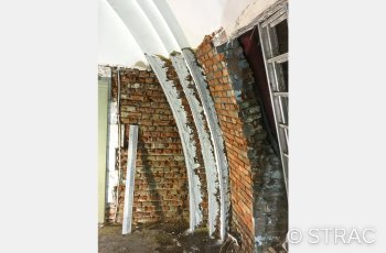 Renovatie pleisteren bogen Ieper