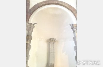 Renovatie pleisteren bogen Ieper